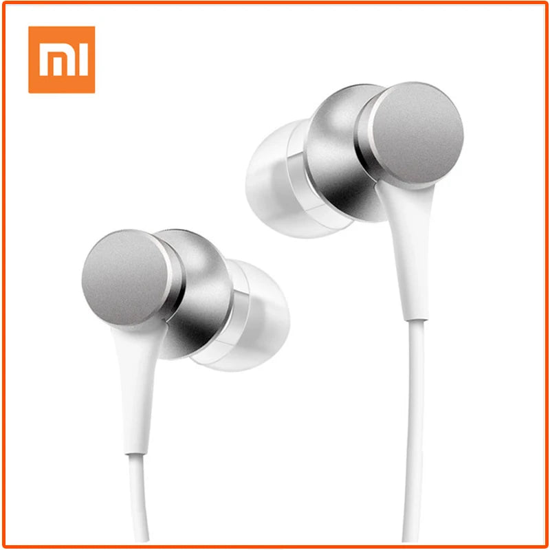 Fone de Ouvido Original Xiaomi Piston 3 Earphone Bass Wired 3.5MM In-ear Sport Headphone with Mic Headset for Phone Xiaomi Samsung Huawei