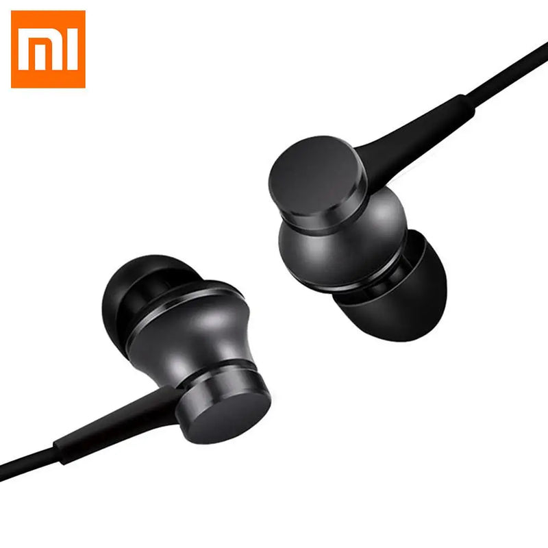 Fone de Ouvido Original Xiaomi Piston 3 Earphone Bass Wired 3.5MM In-ear Sport Headphone with Mic Headset for Phone Xiaomi Samsung Huawei