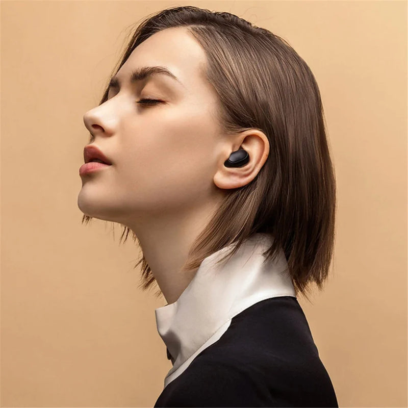 Fone de Ouvido Xiaomi Mijia Redmi Airdots 2 Bluetooth 5.0 Earphones Wireless