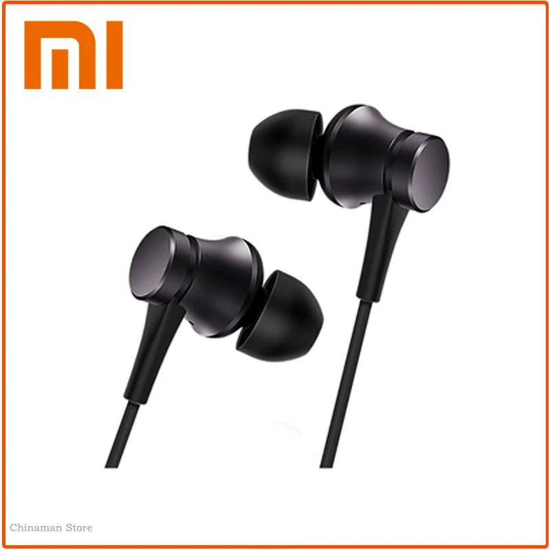 Fone de Ouvido Original Xiaomi Piston 3 Earphone Bass Wired 3.5MM In-ear Sport Headphone with Mic Headset for Phone Xiaomi Samsung Huawei