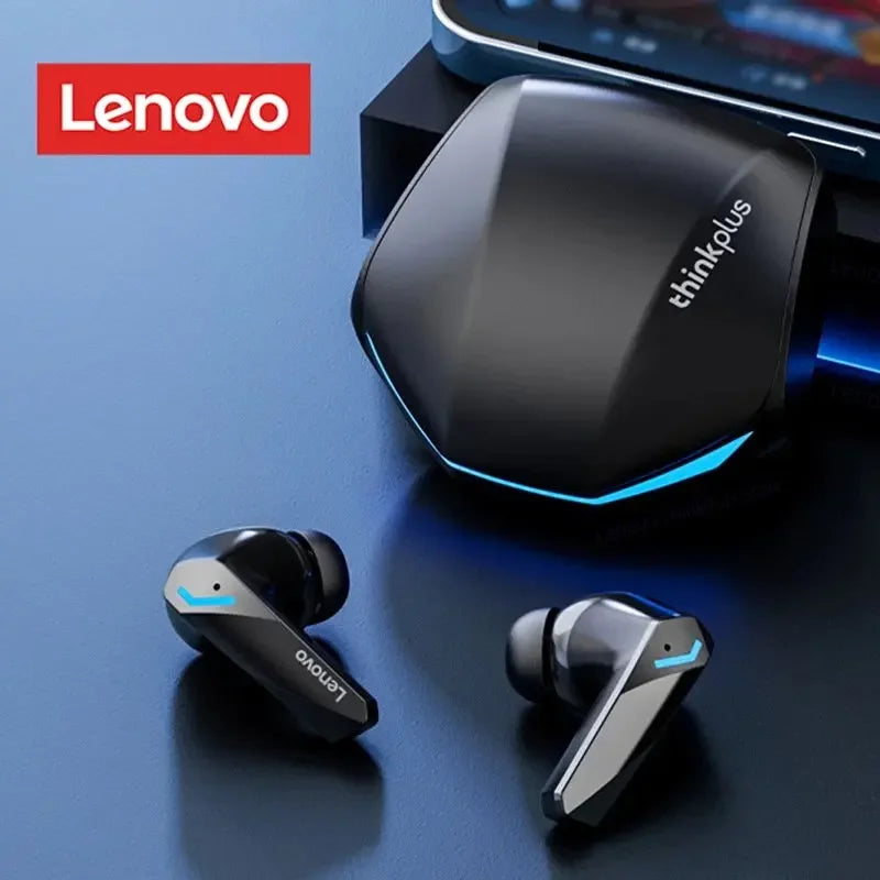 Fone de Ouvido Lenovo GM2 PRO True New Bluetooth 5.3 Headset Sports Running True Wireless In Ear Gaming Low Latency Dual Mode Music Headphones