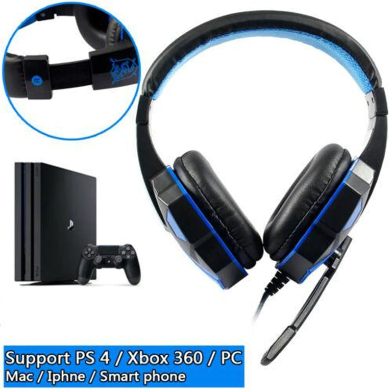 Fone de Ouvido Subwoofer Gaming Wireless Headphones Bluetooth Headsets