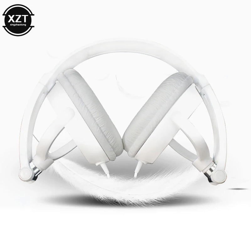 Fone de Ouvido Wired Headphones Over Ear Headsets HD